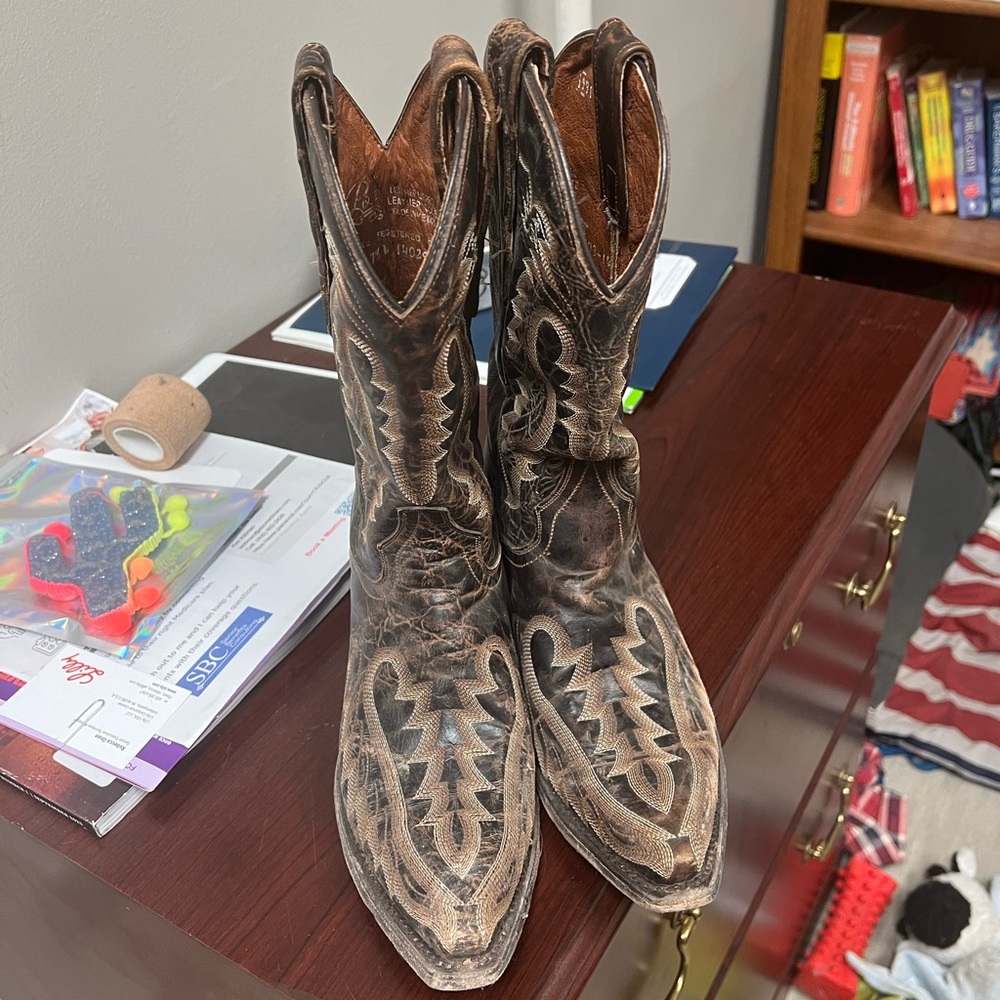 Women’s Dan post Snip store Cowboy boot 7.5